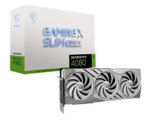 GeForce RTX 4080 16GB GAMING X SLIM WHITE